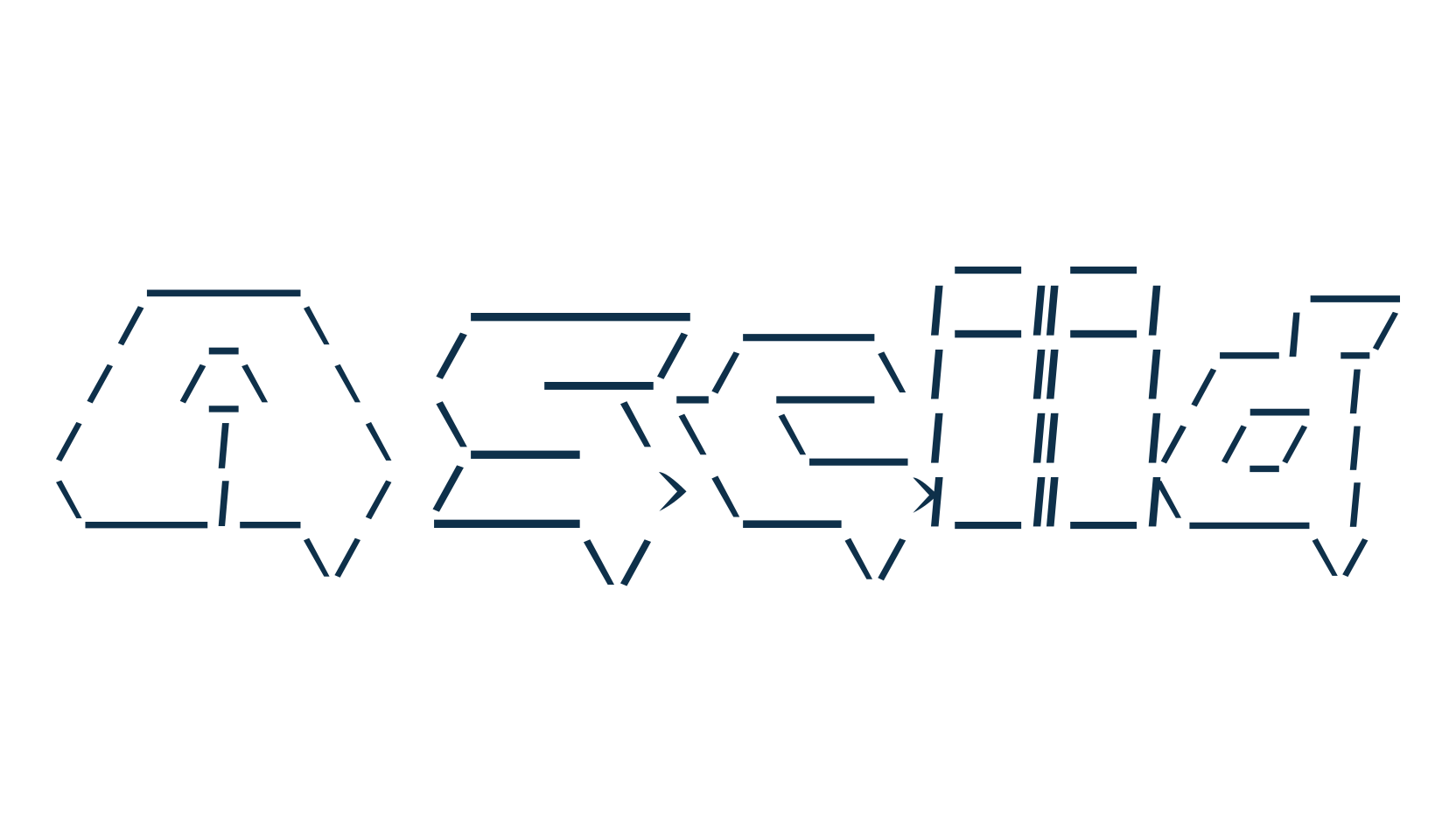 Asciid, various font preview