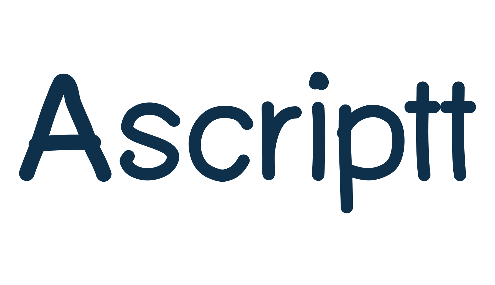 Ascriptt, fancy decorative font preview