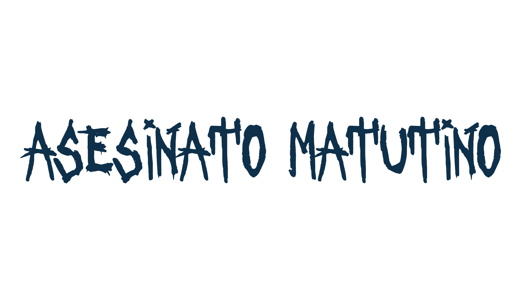 Asesinato Matutino, holiday halloween fancy decorative horror font preview