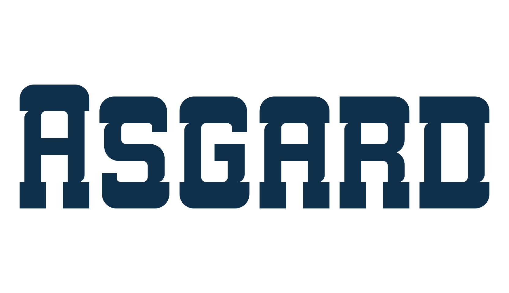 Asgard, fancy western decorative font preview