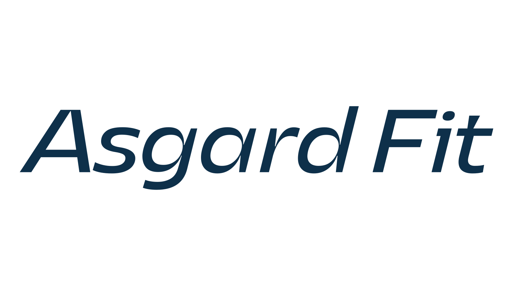 Asgard Fit, basic sans serif font preview