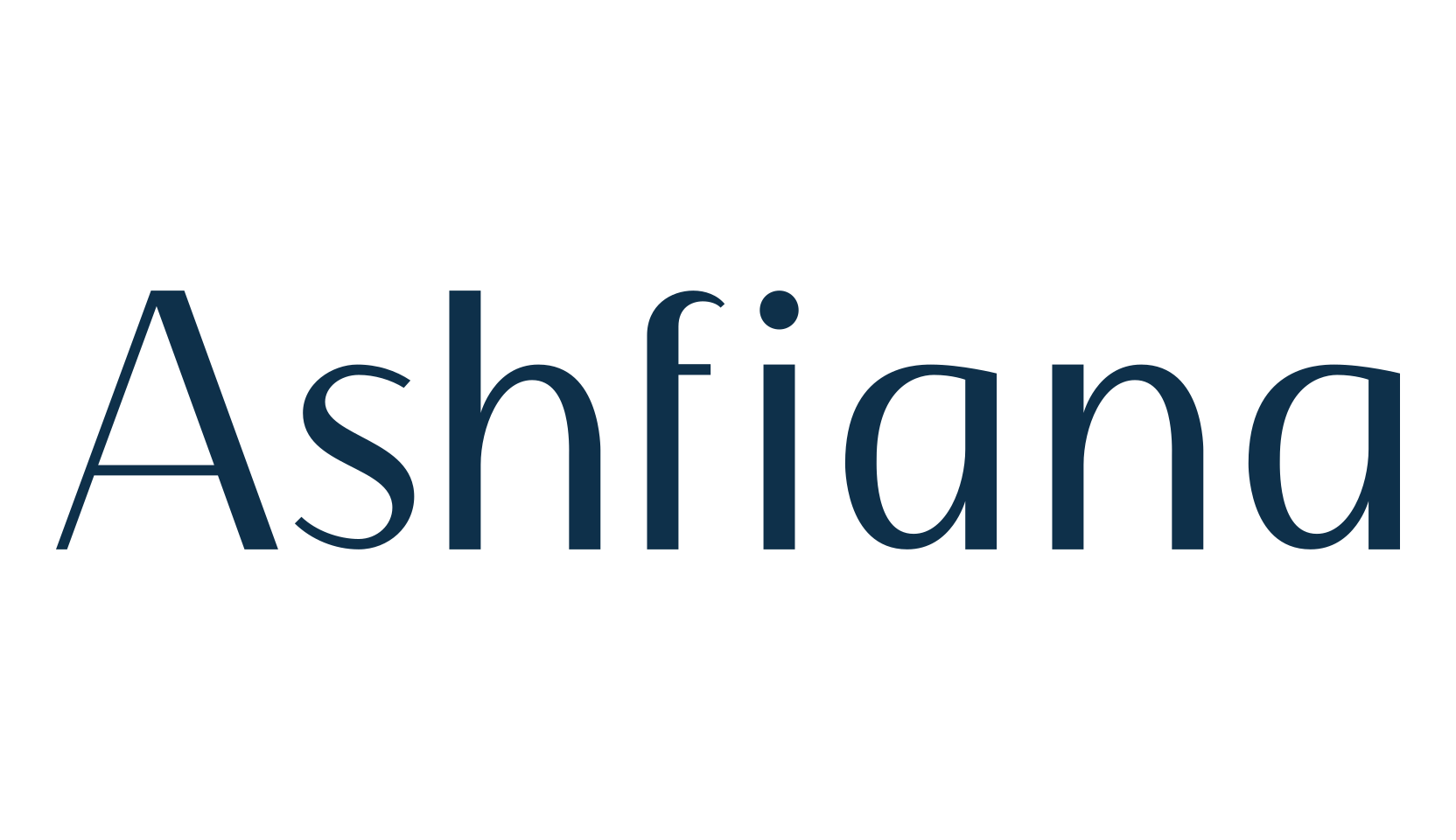 Ashfiana, basic sans serif font preview