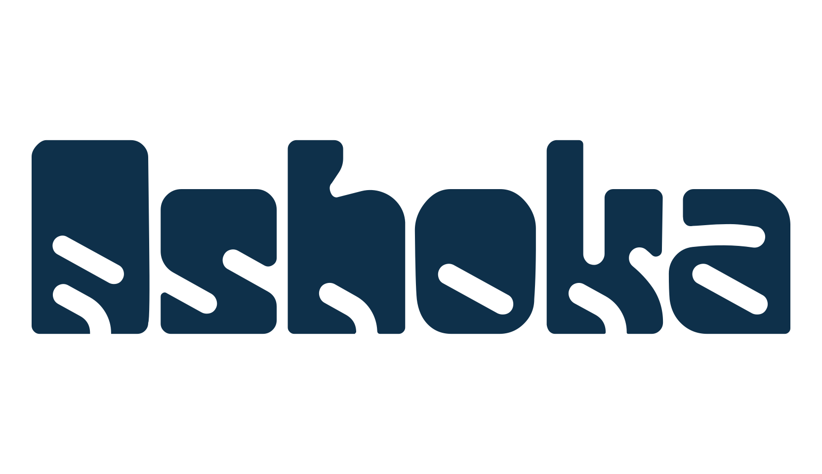 Ashoka, fancy groovy decorative font preview
