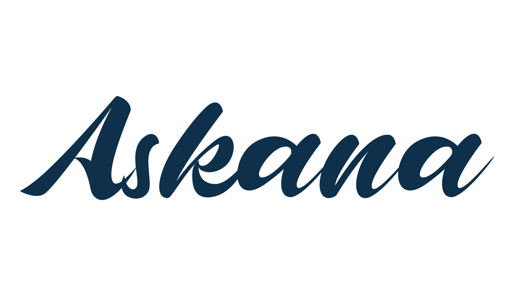 Askana, calligraphy font preview