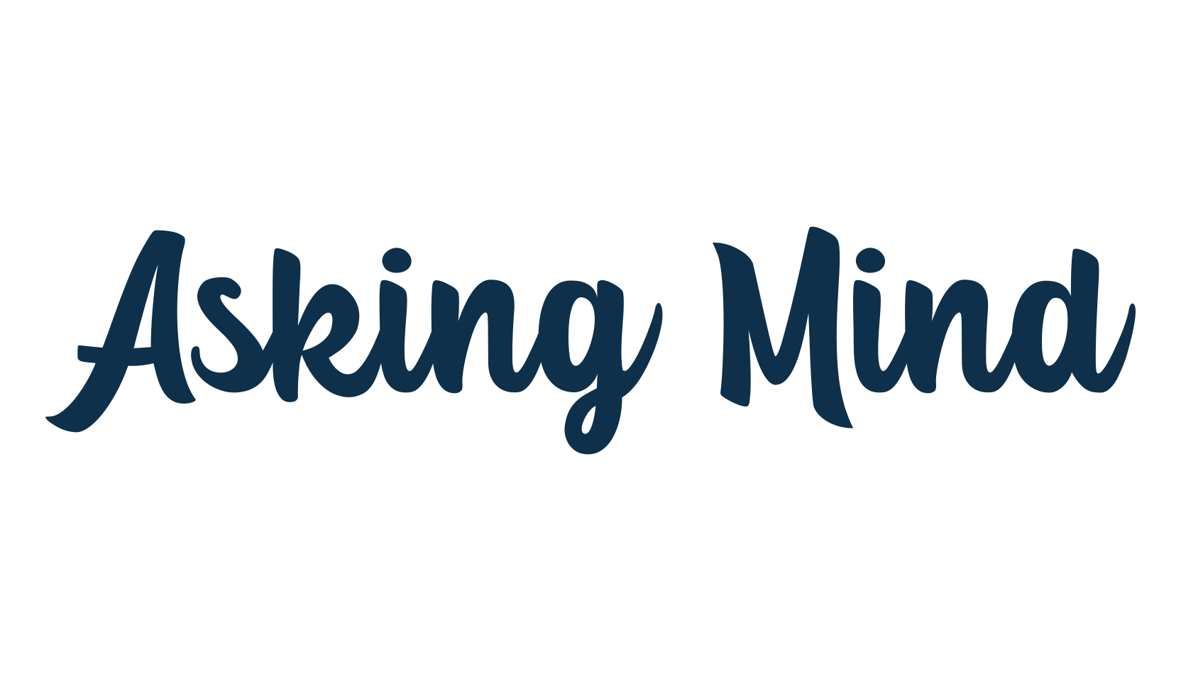 Asking Mind, various font preview