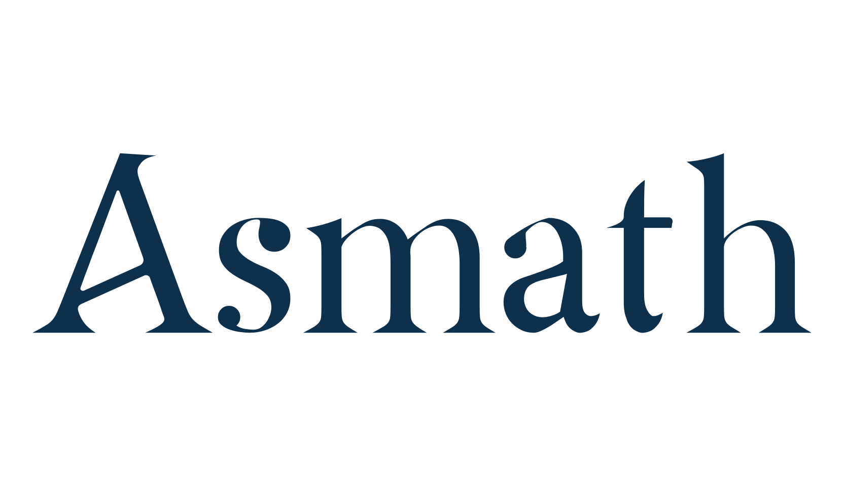 Asmath, various font preview