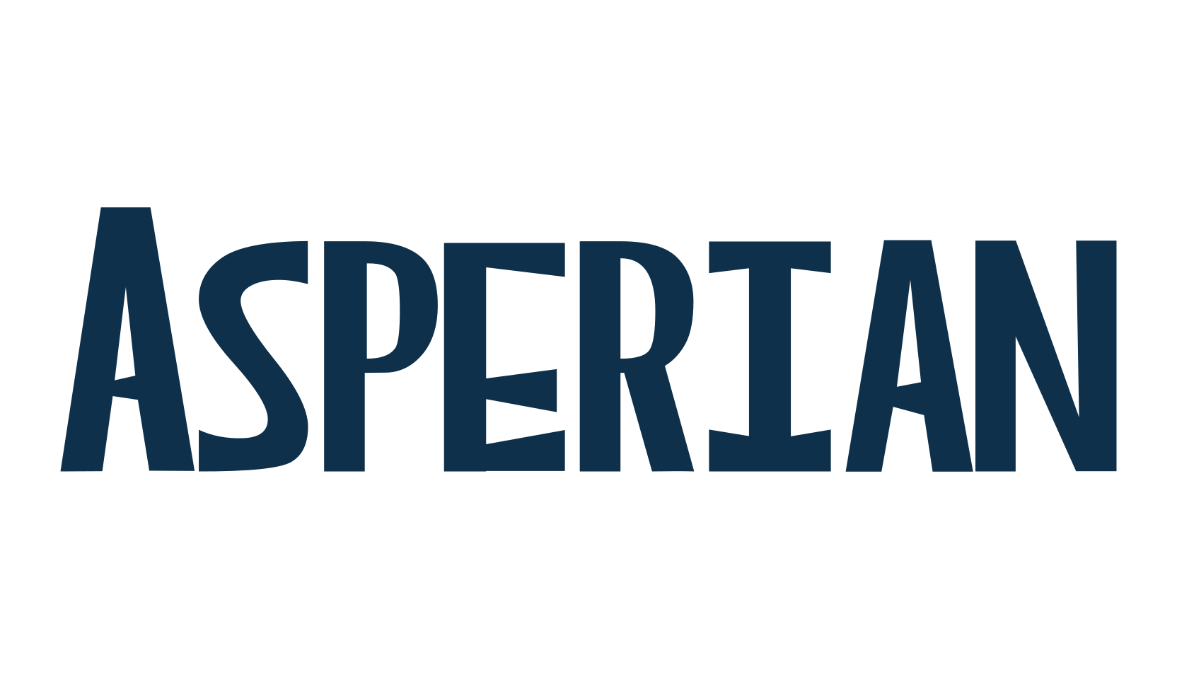 Asperian, fancy various decorative font preview