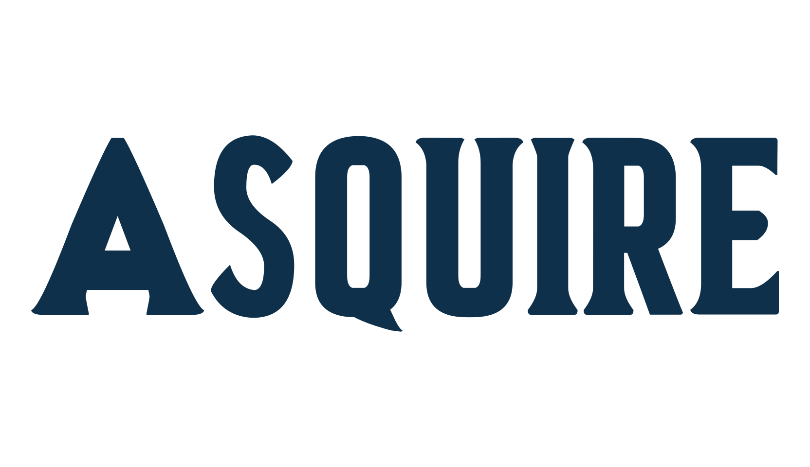 Asquire, fancy retro decorative font preview