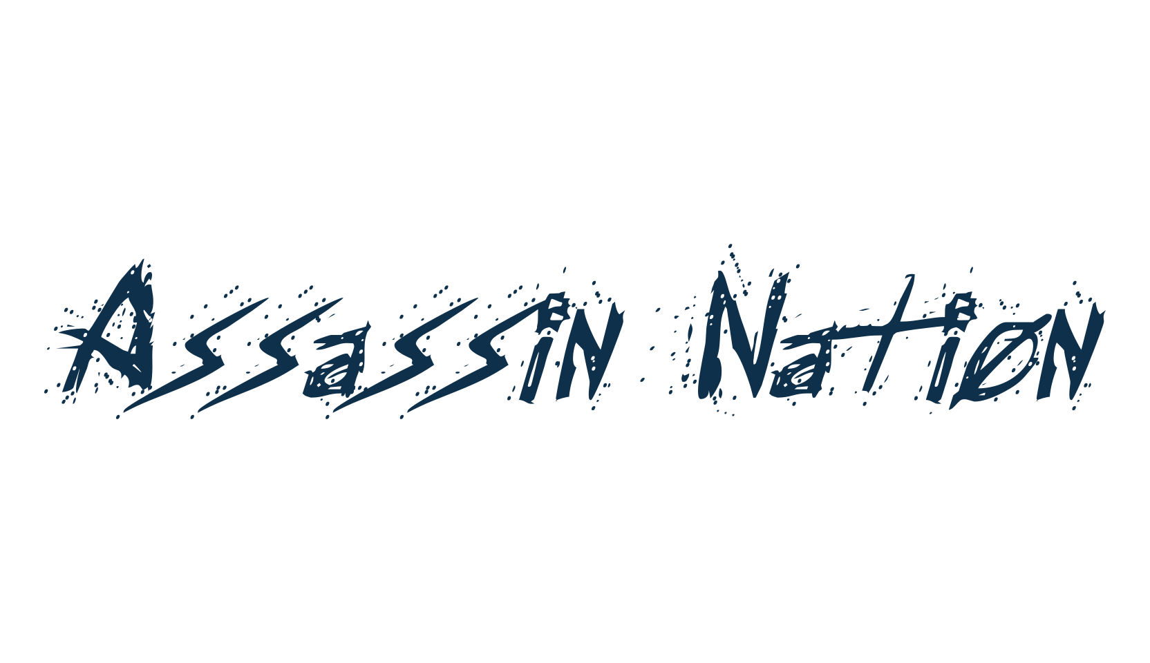 Assassin Nation, holiday halloween fancy decorative horror font preview