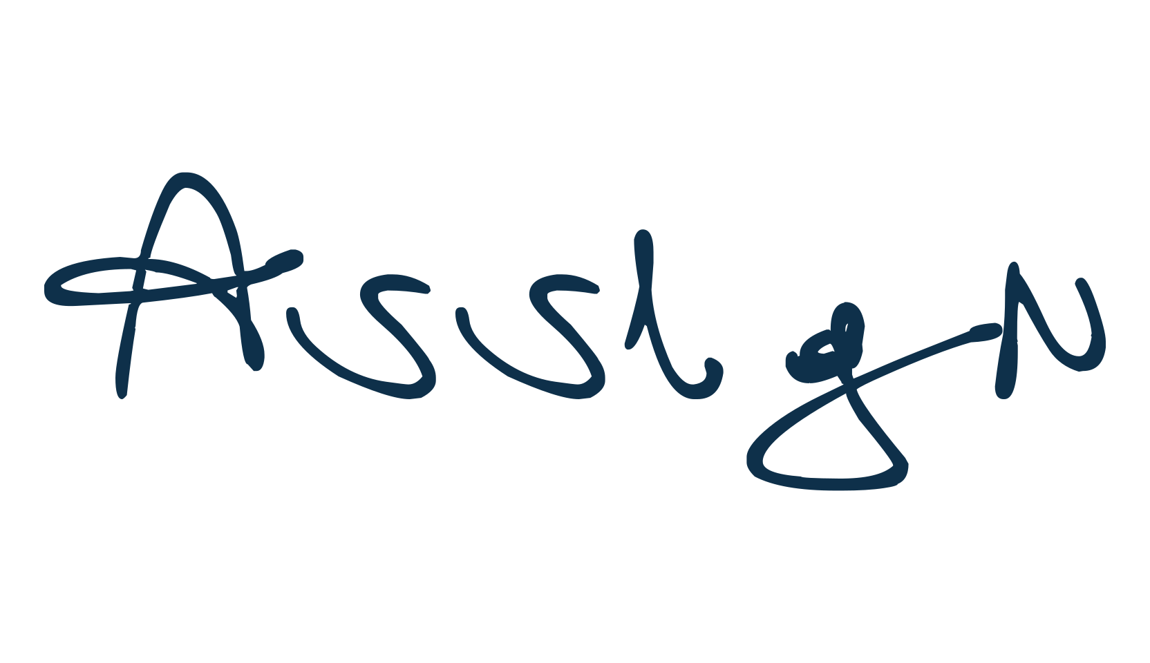 Assign, handwriting font preview