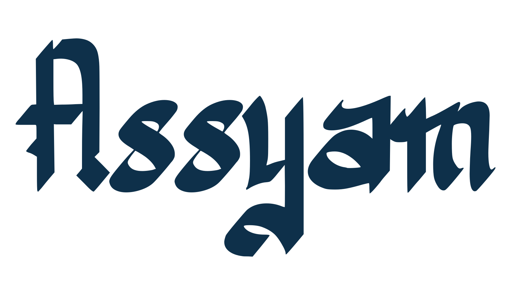 Assyam, arabic font preview