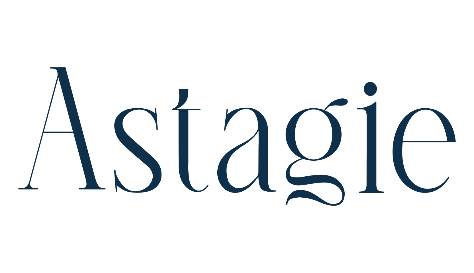 Astagie, serif font preview