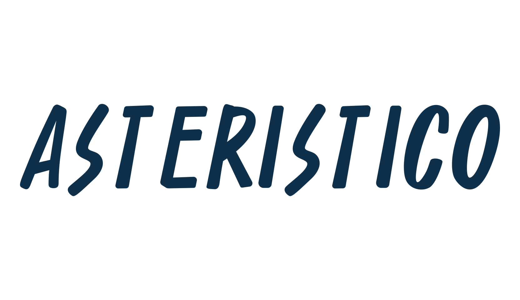 Asteristico, fancy cartoon decorative comic font preview