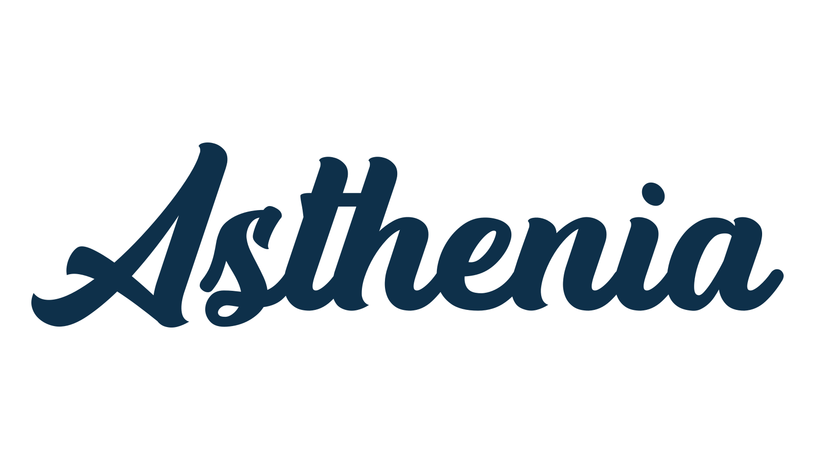 Asthenia, fancy various decorative script calligraphy font preview