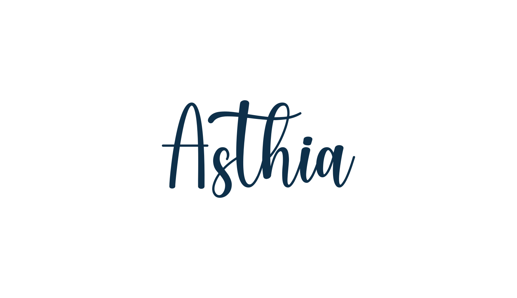 Asthia, display market font preview