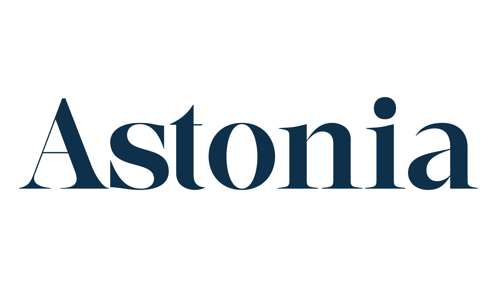 Astonia, serif font preview