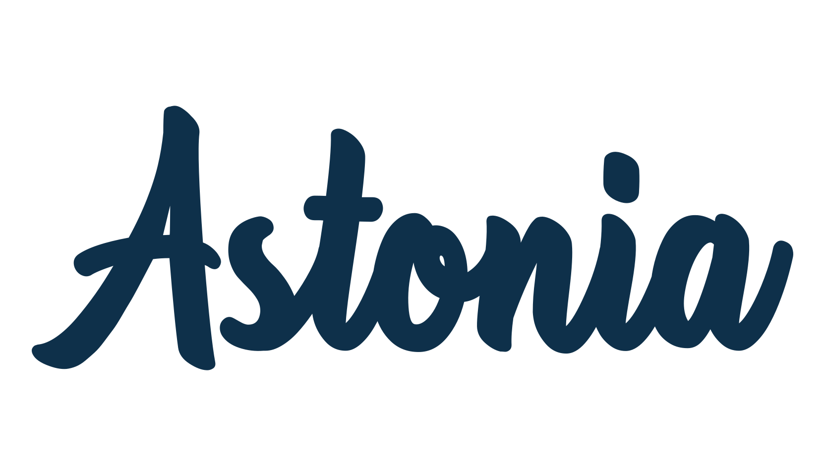 Astonia (astonia), various font preview