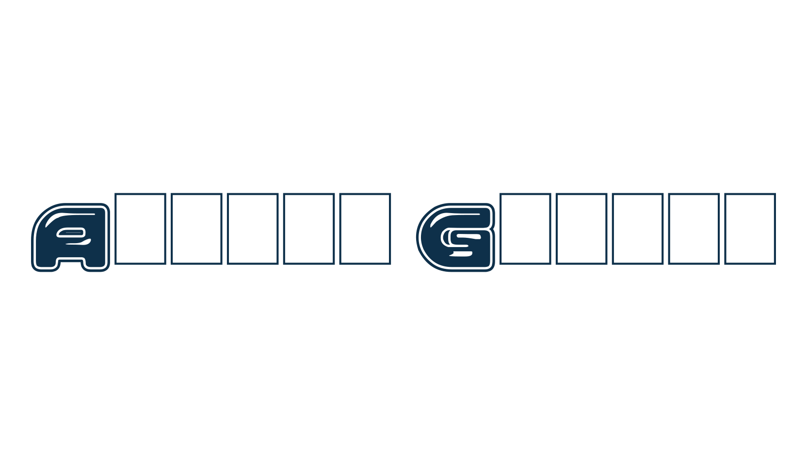 Astral Groove, fancy groovy decorative font preview