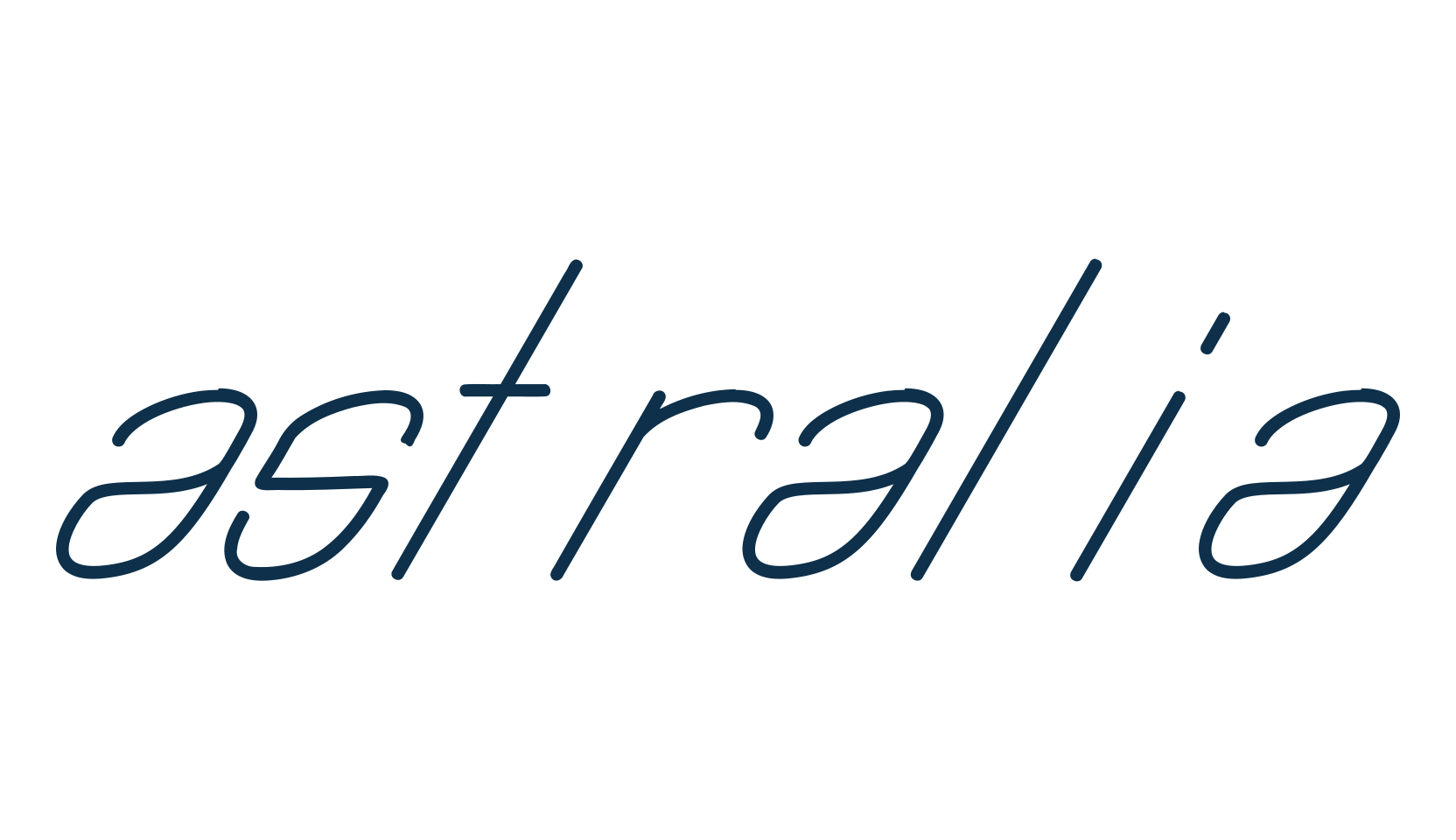 Astralia, basic sans serif font preview