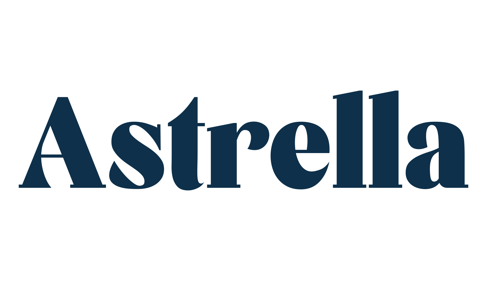Astrella, basic serif font preview