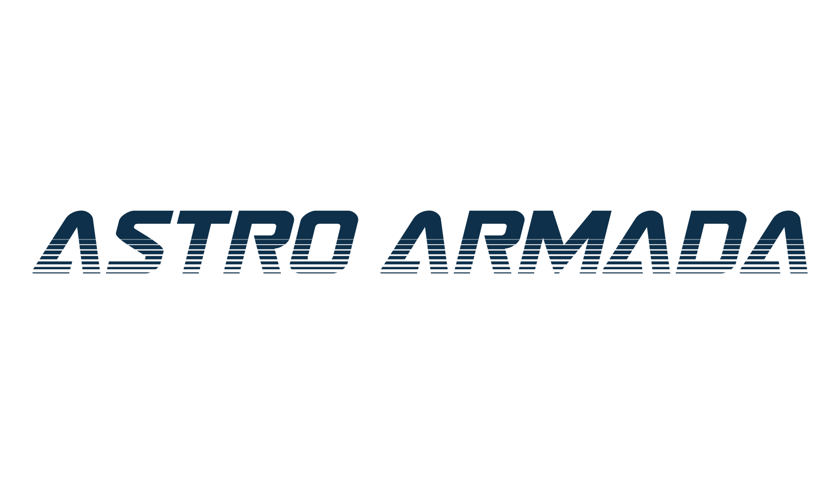 Astro Armada, sci-fi font preview