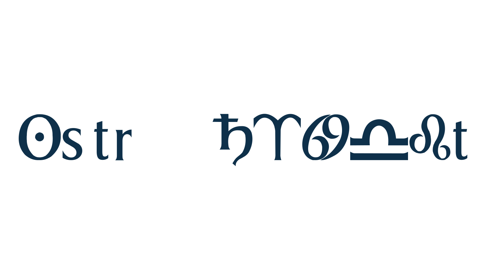 Astro Gadget, fancy decorative font preview