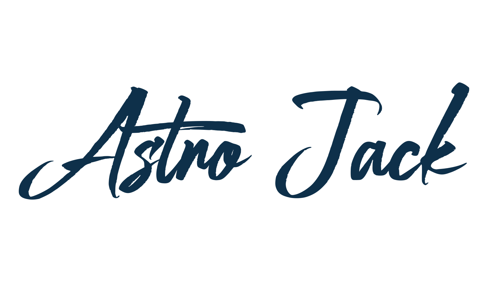 Astro Jack, script handwritten fancy decorative calligraphy font preview