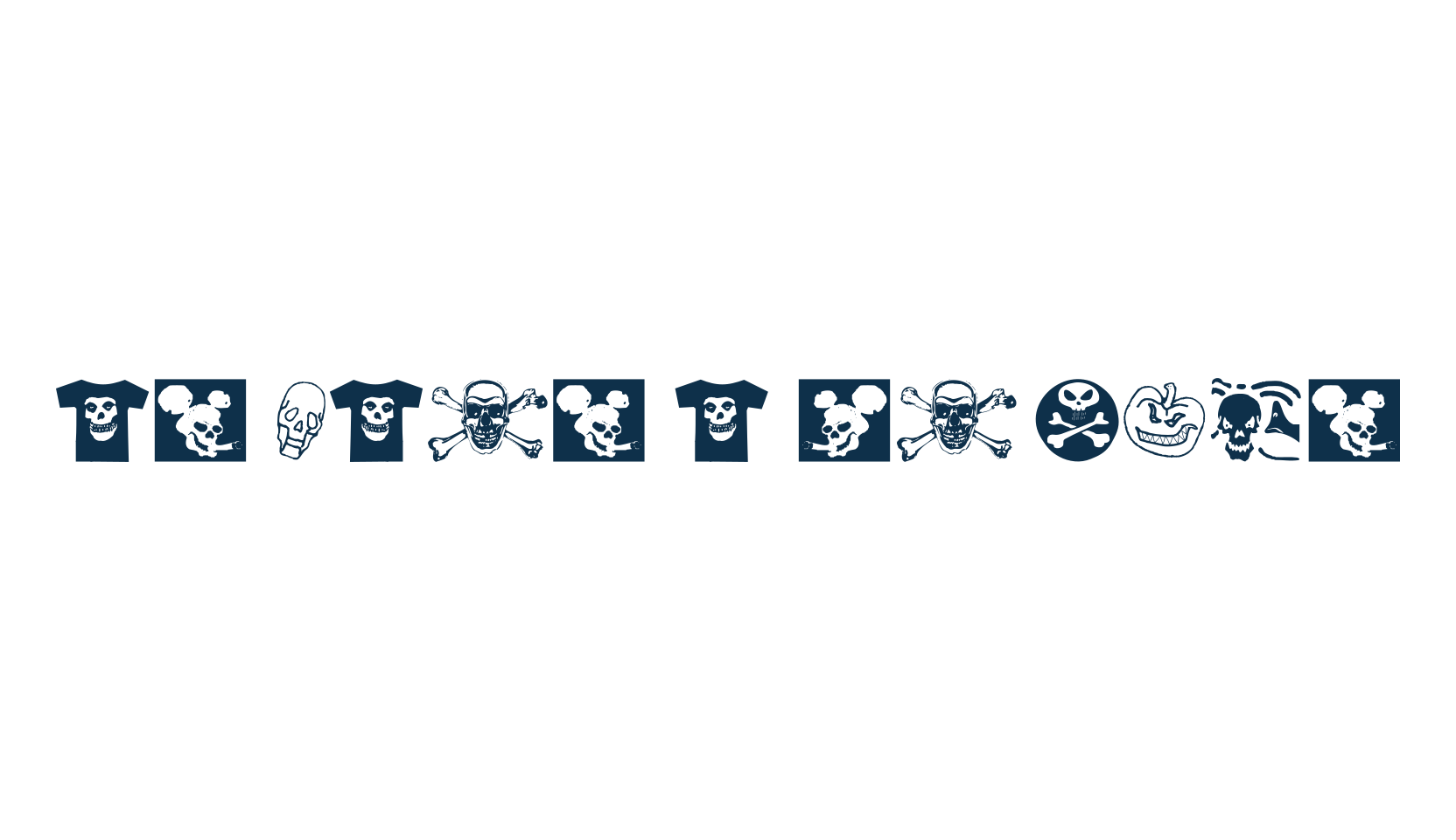 At Last A Tshirt, fancy decorative font preview