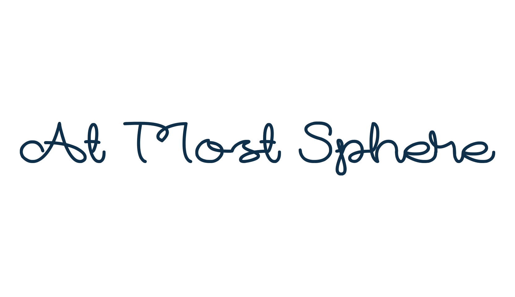 At Most Sphere, fancy decorative font preview