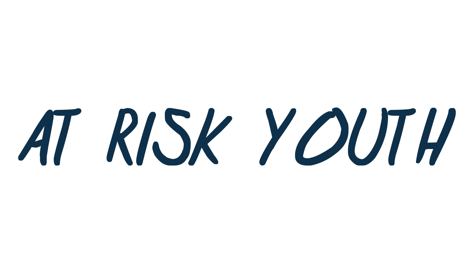 At Risk Youth, fancy cartoon decorative comic font preview