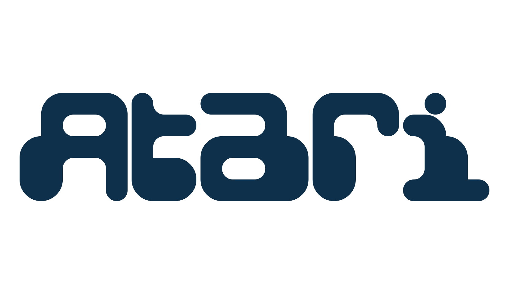 Atari, fancy various techno sci-fi font preview