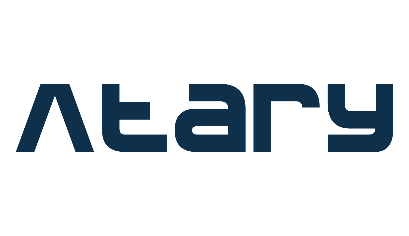 Atary, fancy various techno sci-fi font preview