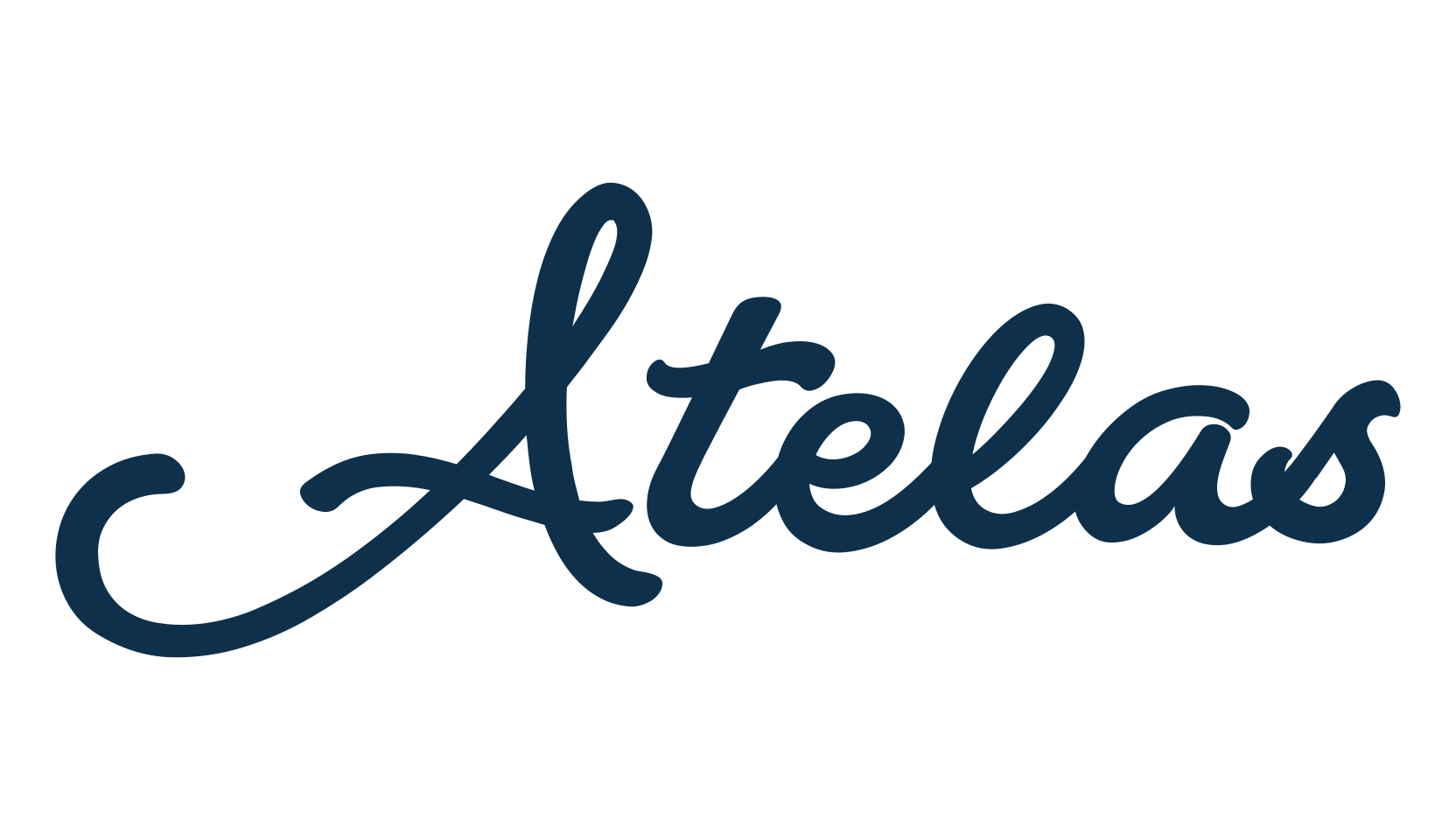 Atelas, fancy various decorative script calligraphy font preview