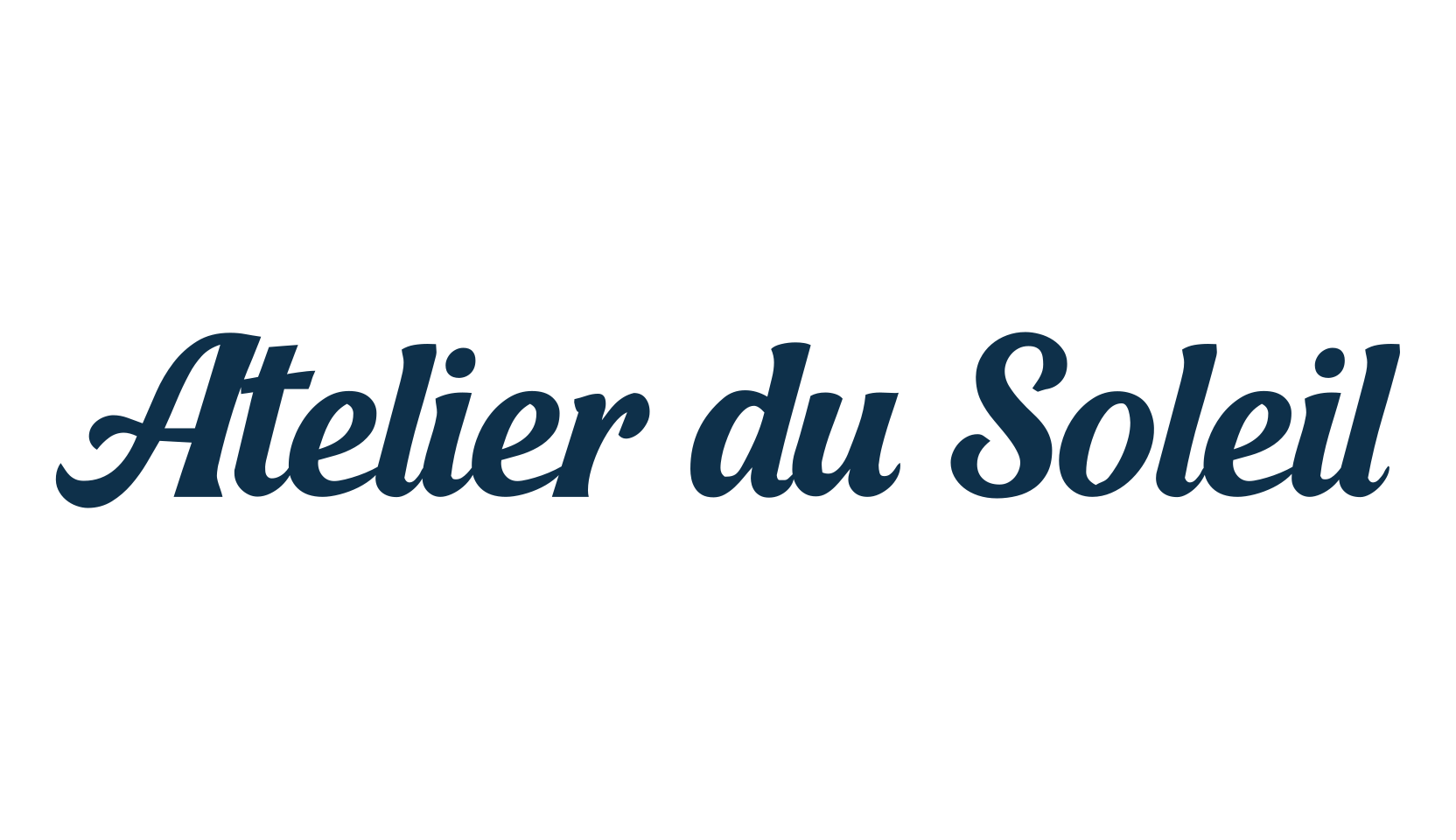 Atelier du Soleil, various font preview