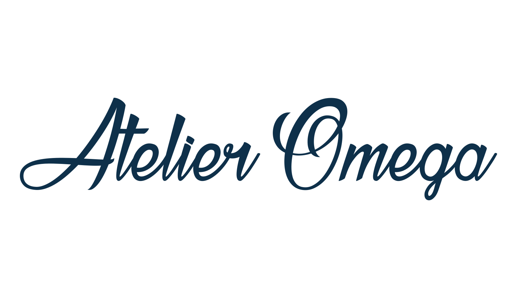 Atelier Omega, calligraphy font preview