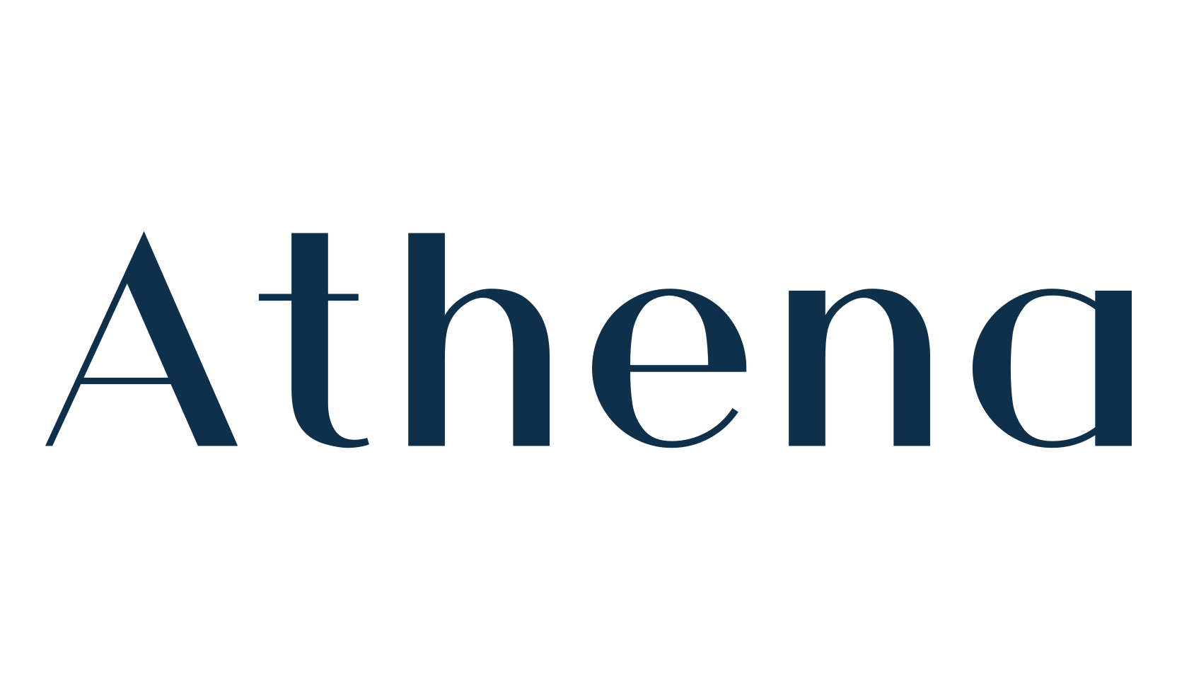 Athena, retro font preview