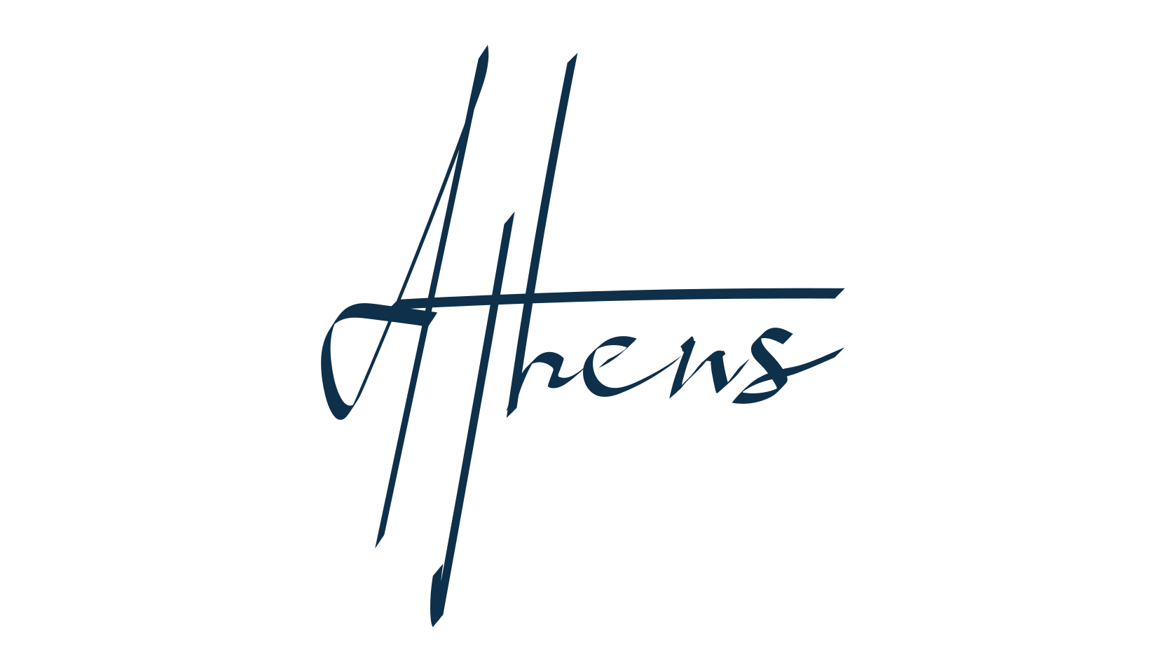 Athens, handwriting font preview