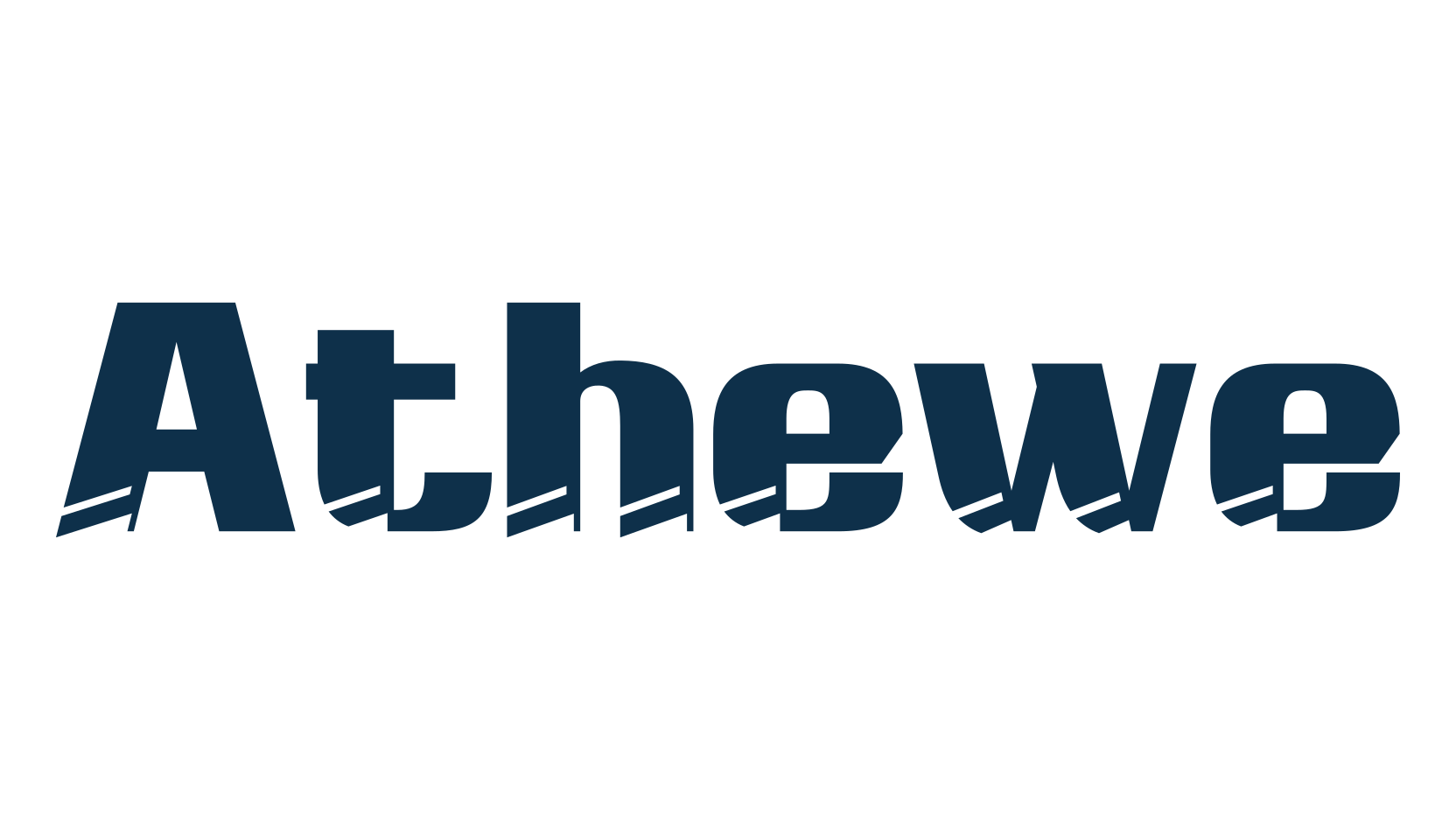 Athewe, fancy various decorative font preview