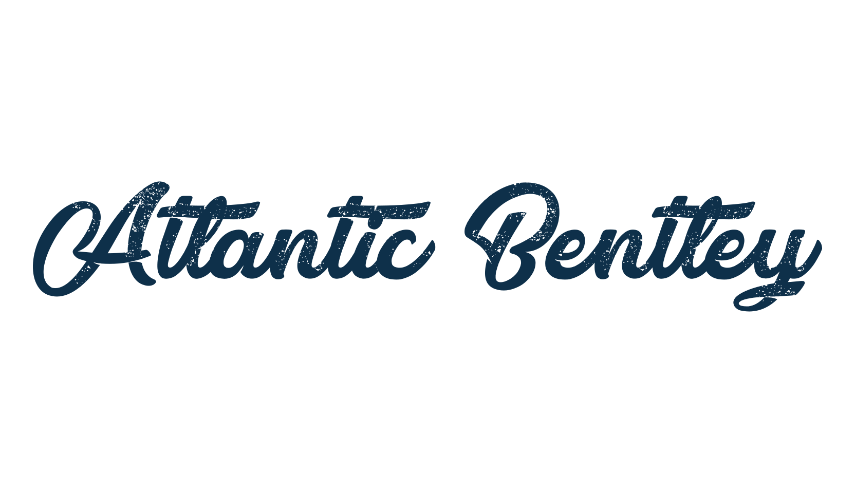 Atlantic Bentley, script calligraphy fancy decorative font preview