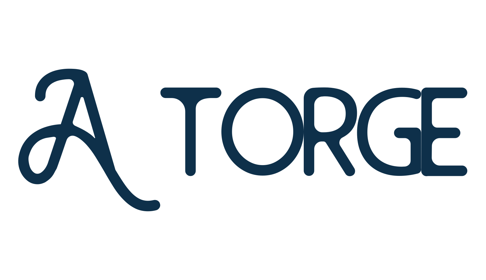 Atorge, retro font preview