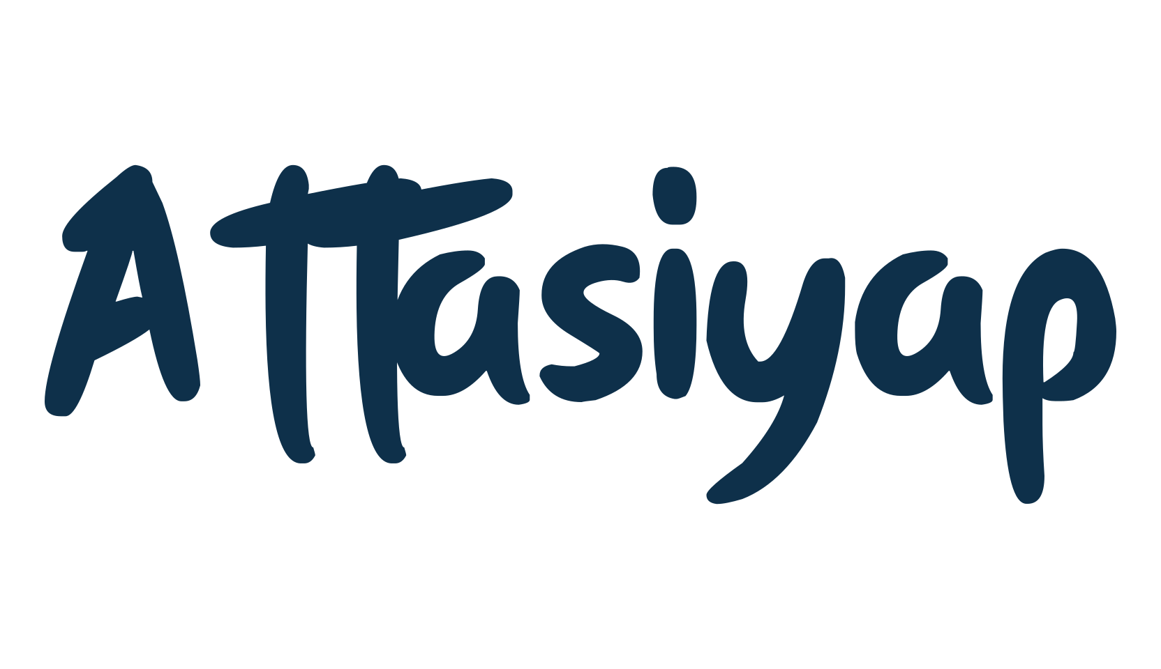 Attasiyap, fancy decorative font preview