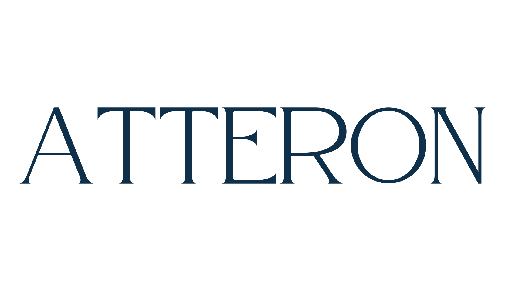 Atteron, serif font preview