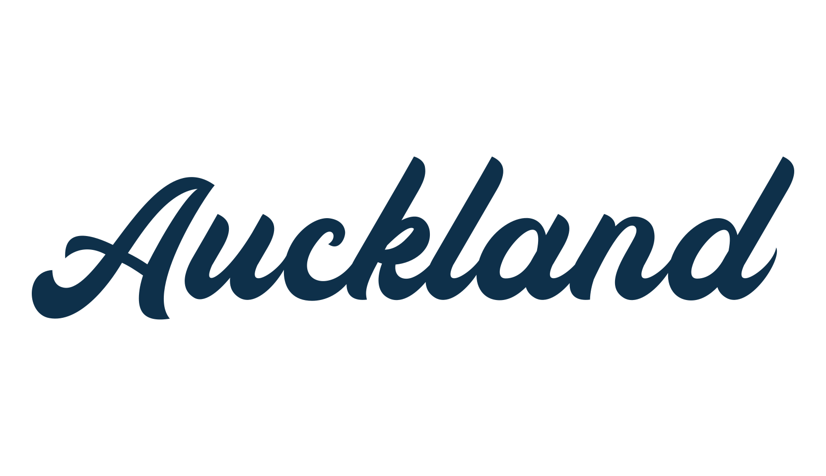 Auckland, fancy various decorative script calligraphy font preview