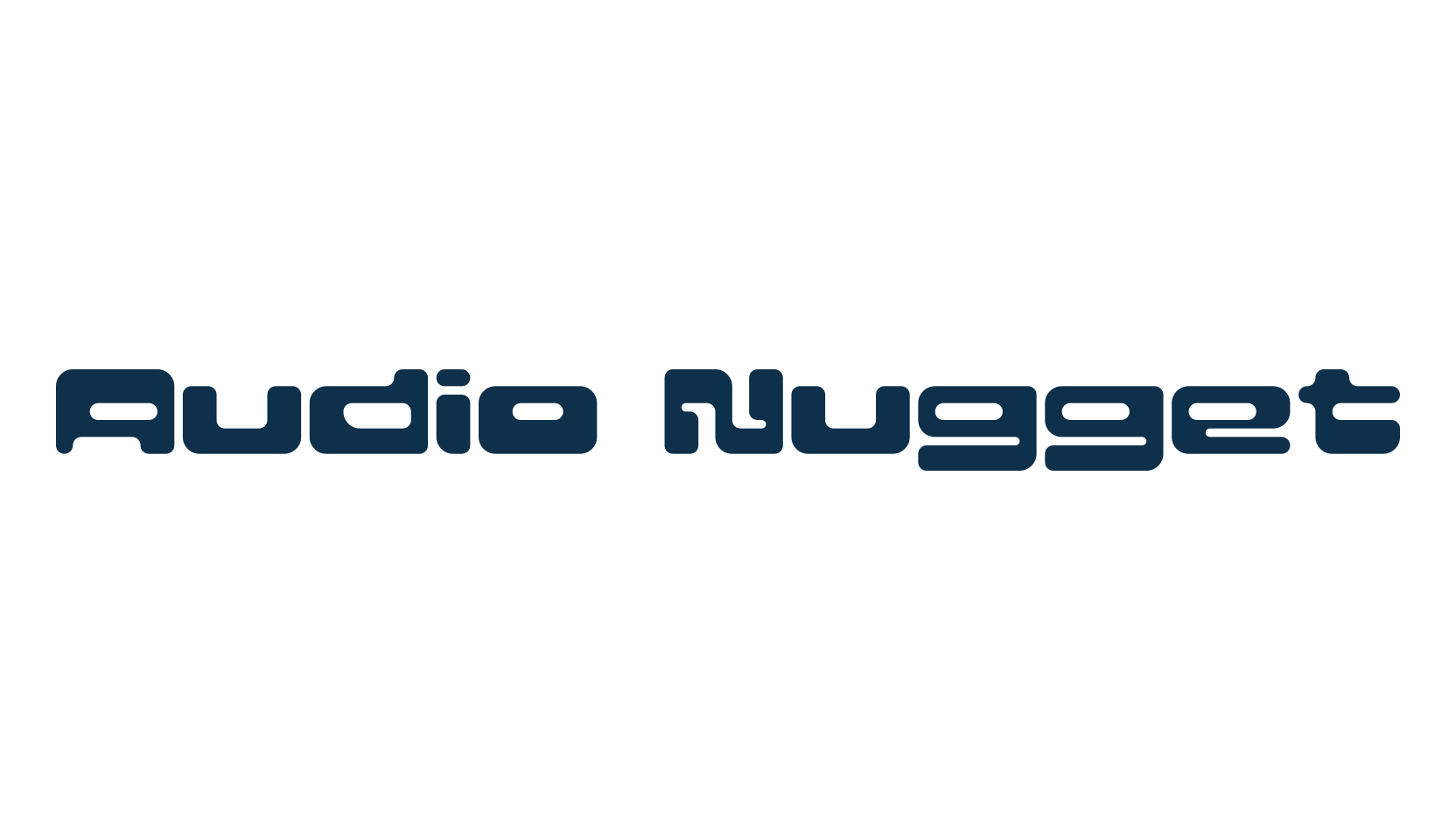 Audio Nugget, various font preview