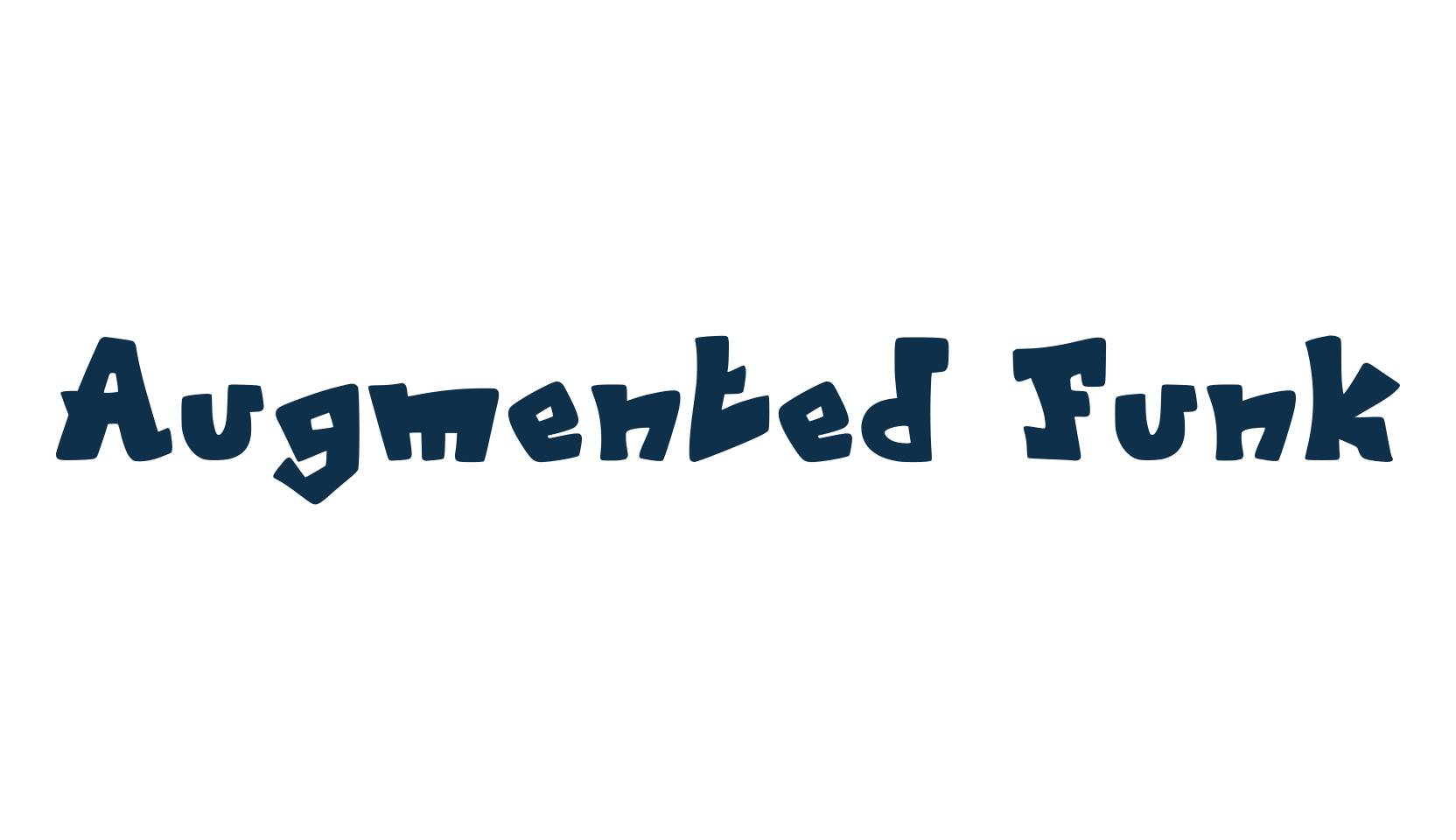 Augmented Funk, fancy cartoon decorative font preview
