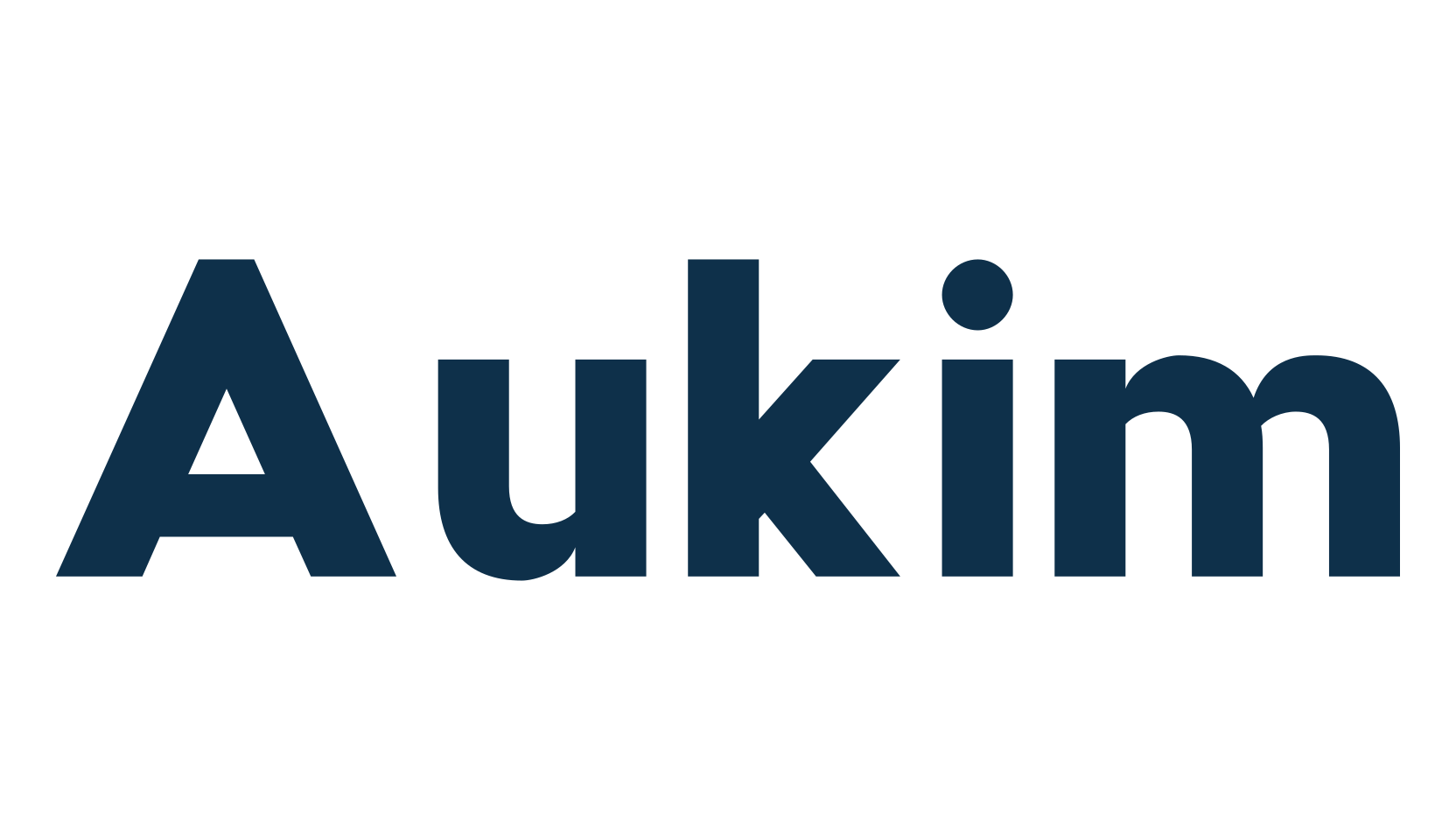 Aukim, basic sans serif font preview