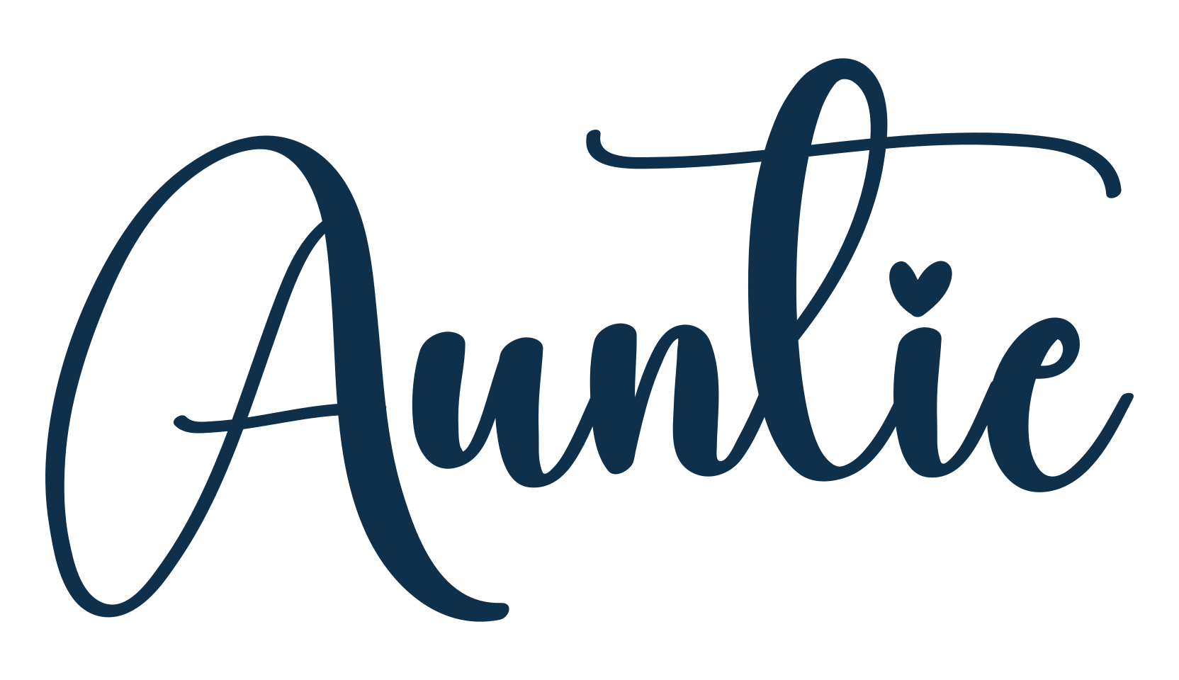 Auntie (auntie-2), display market font preview