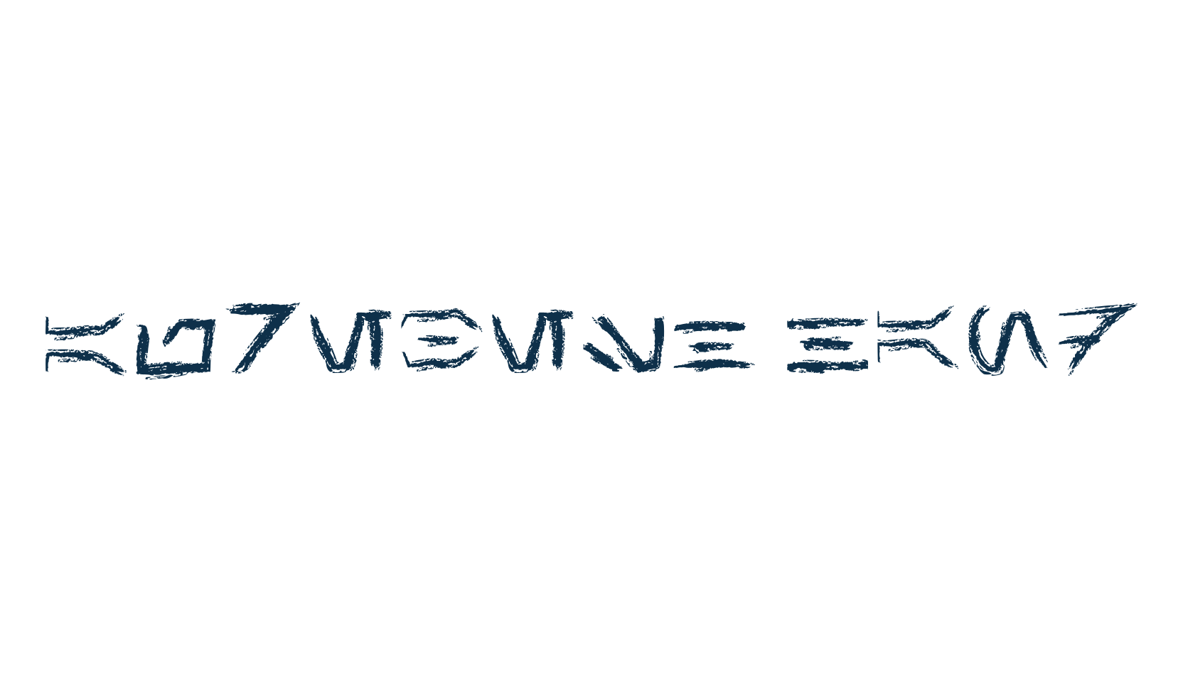 Aurebesh Hand, display market font preview