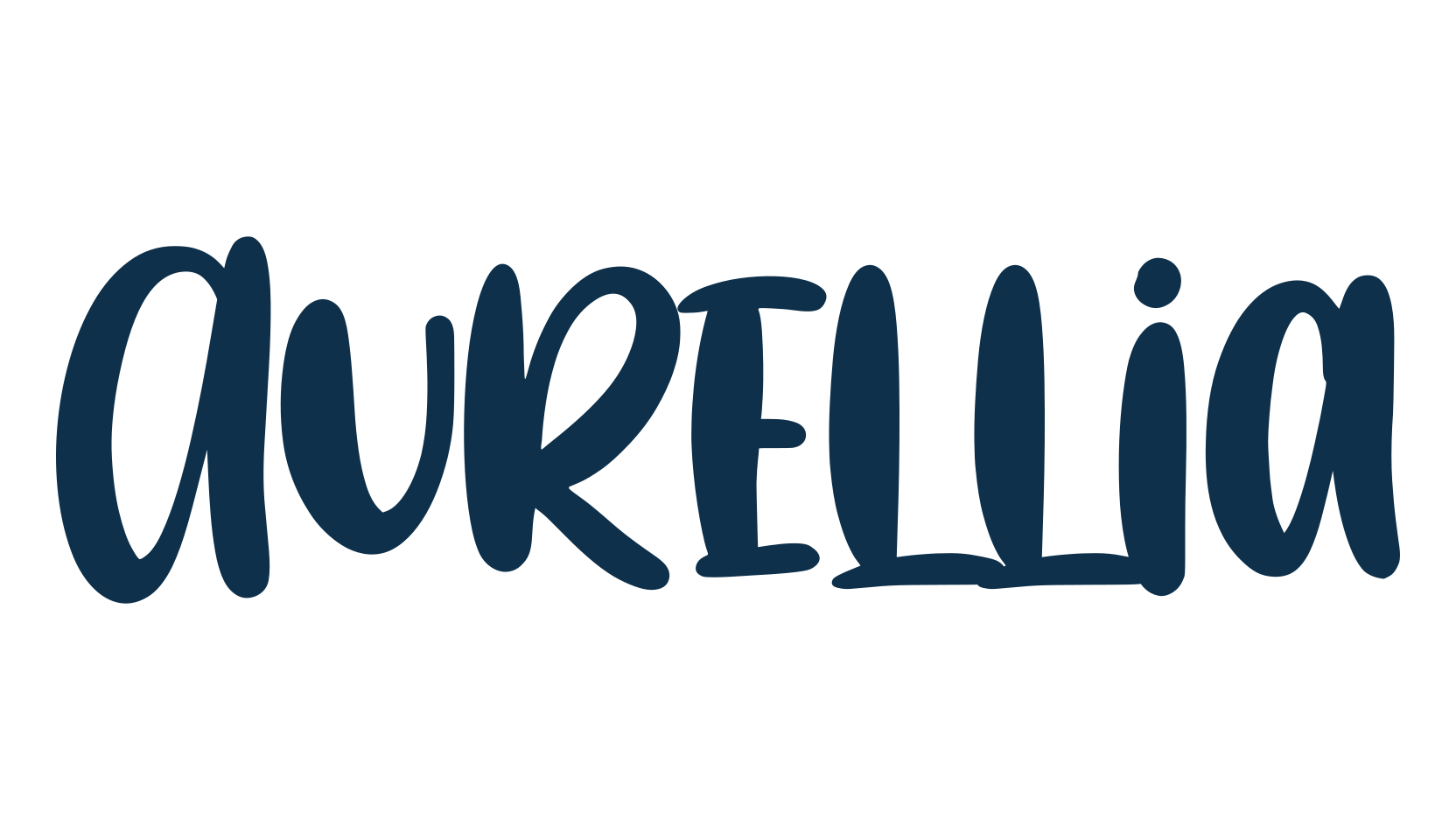 Aurellia, fancy decorative font preview