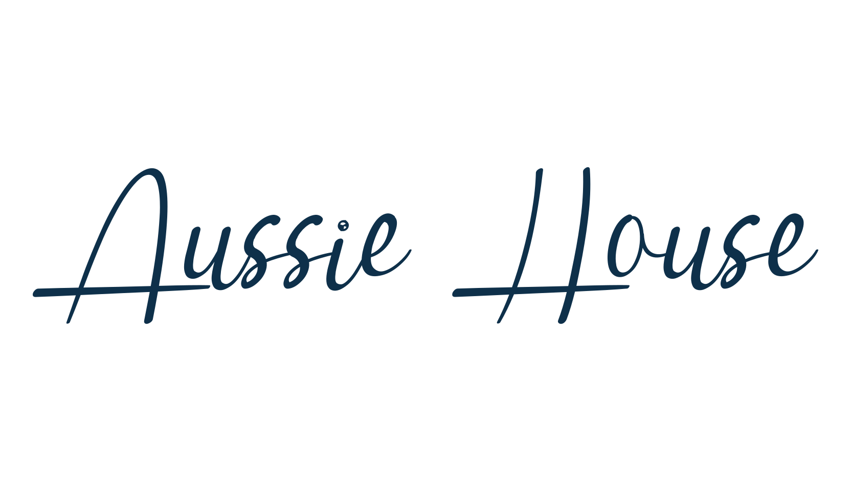 Aussie House, display market font preview